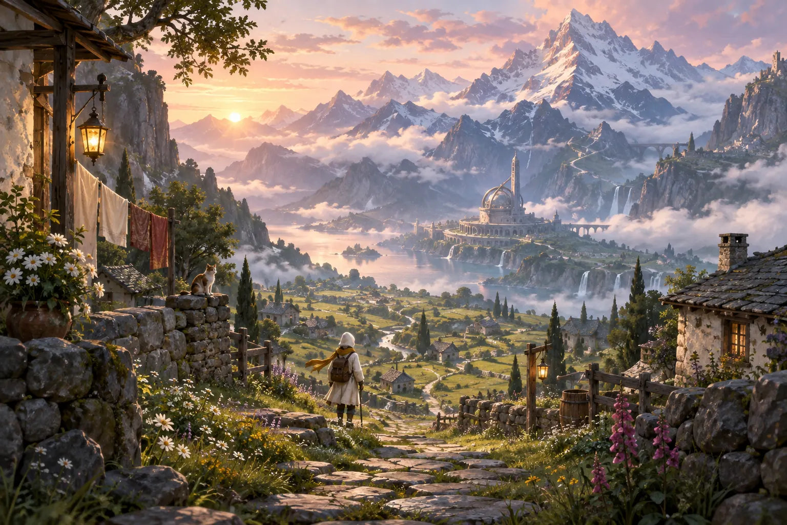 Fantasy landscape