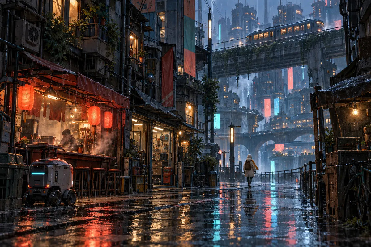 Science fiction city