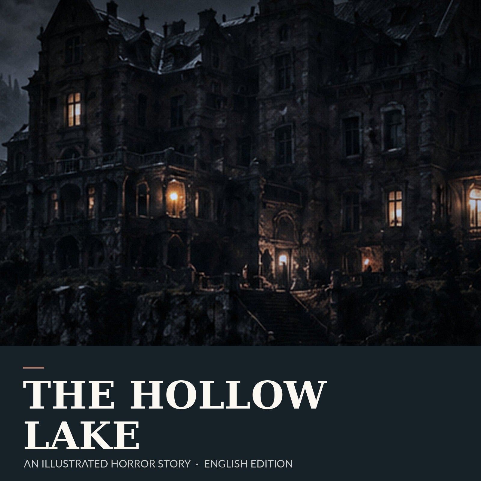 Horror book cover
